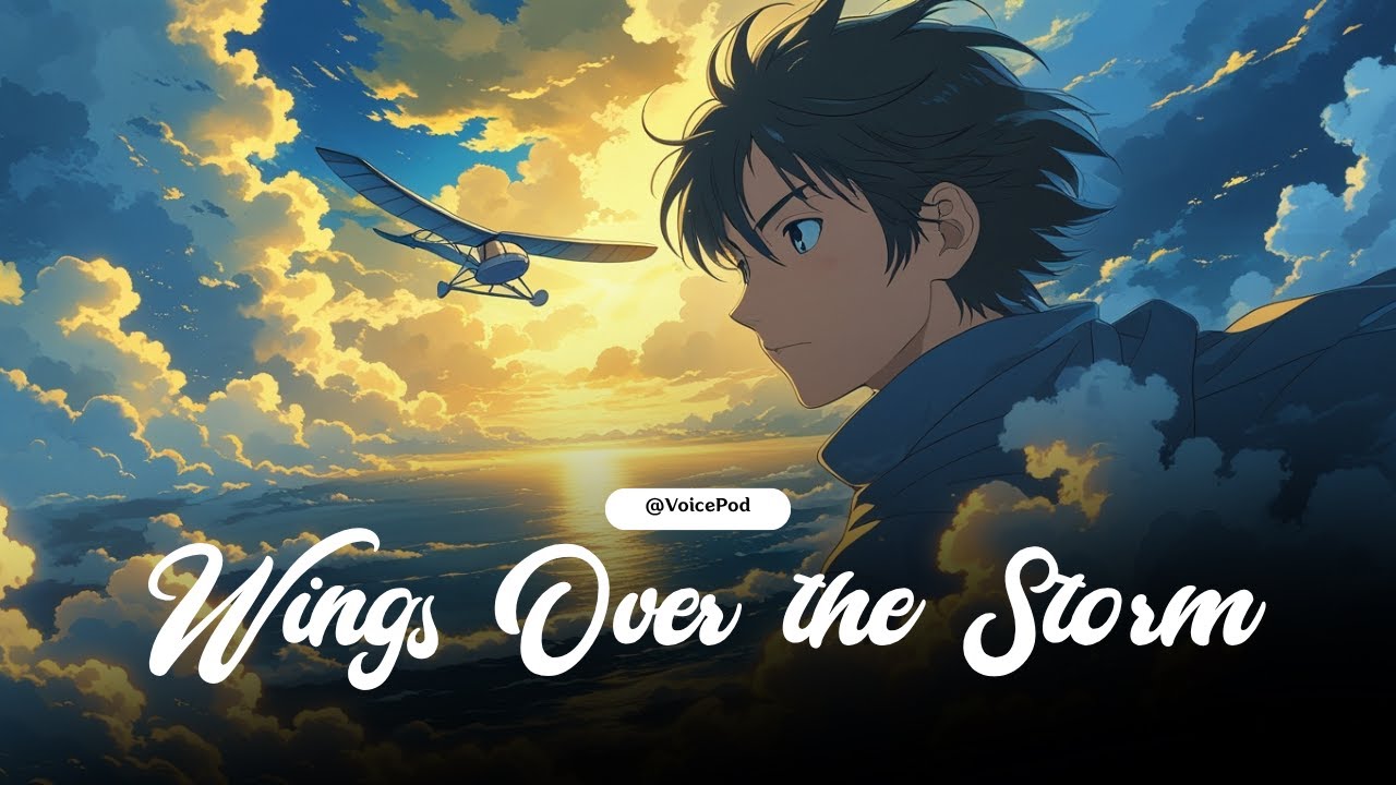 Wings Over the Storm – A Motivational Anime Story About Courage and Fear