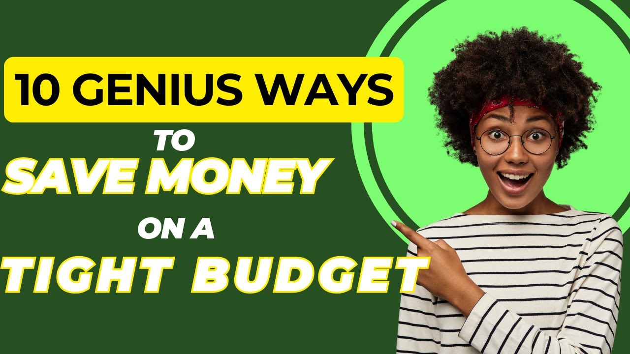 10 Genius hacks to save money on a TIGHT budget - YouTube
