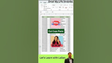 The RIGHT Way to Move Columns in Excel - No More Cut/Paste Hassle #exceltips #reels #shorts #viral