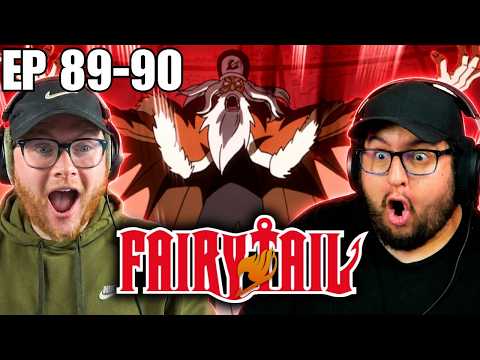 EXCEEDS RISE!! We REACT to FAIRYTAIL Episodes 89-90 for the first time!!!
