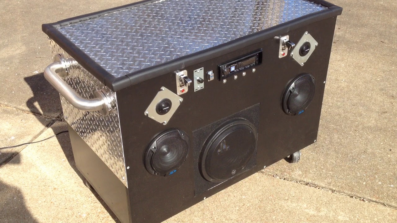 The Rolling Cart Boom Box Video 1