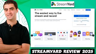 Streamyard Review 2025 - Is It The Best Live Streaming Service (Studio) | Pros And Cons