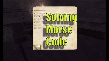 Penumbra: Overture #4 | Solving Morse Code