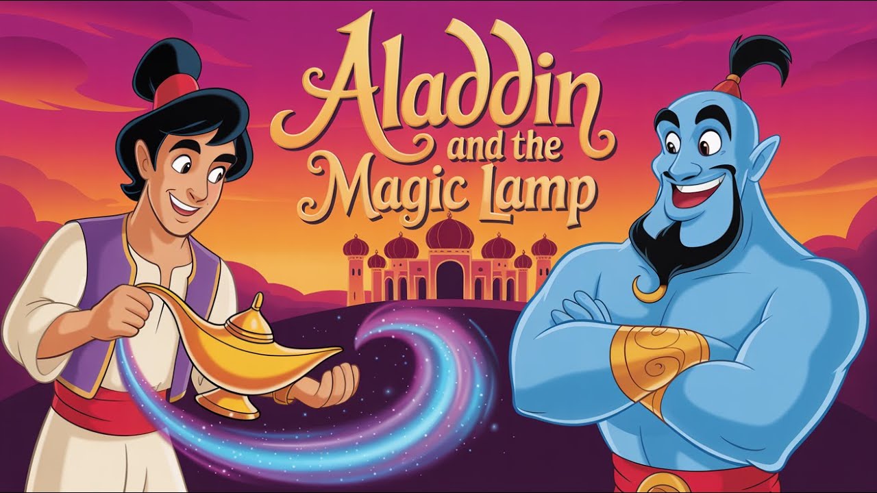 Aladdin's Journey From Poor Boy to Prince | Classic Fairy Tale for ...