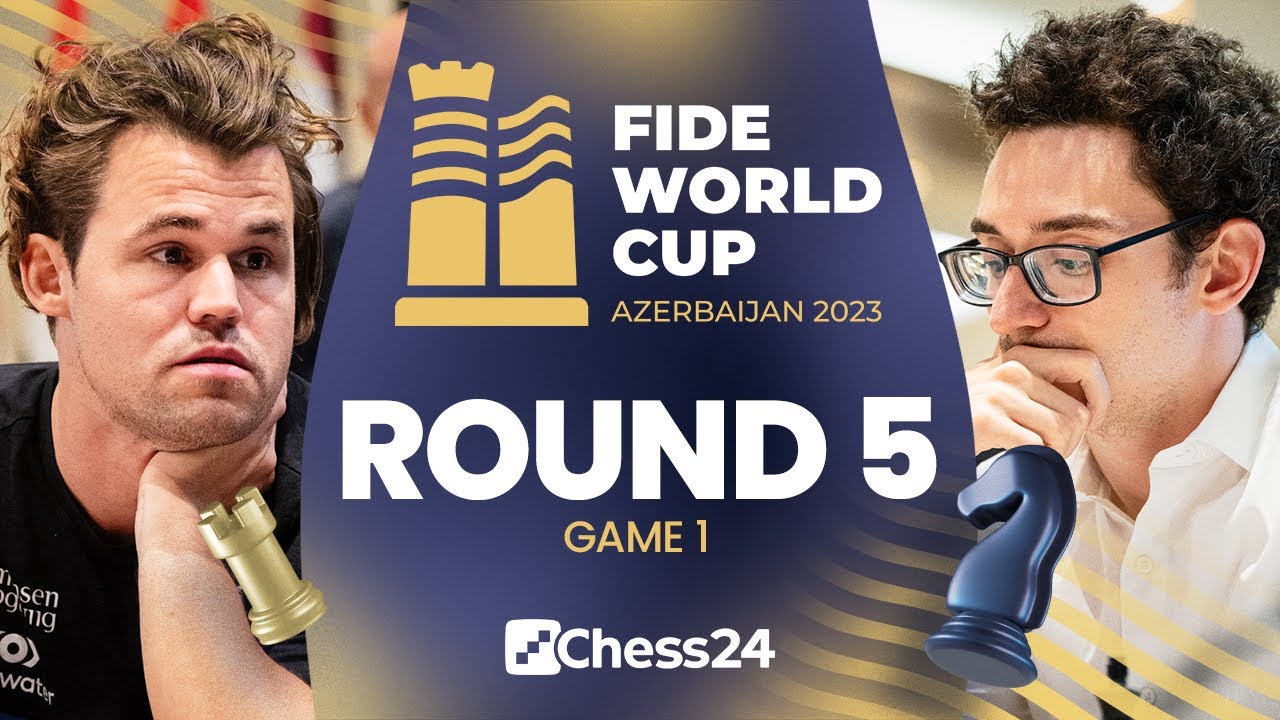 India no.1 Gukesh vs World no.1 Magnus Carlsen, FIDE World Cup 2023