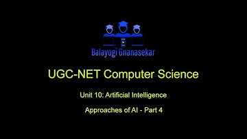 UGC-NET Computer Science : Artificial intelligence part 4 #UGC #NET #ugc