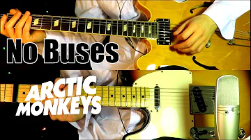 No Buses - Arctic Monkeys ( Guitar Tab Tutorial & Cover )