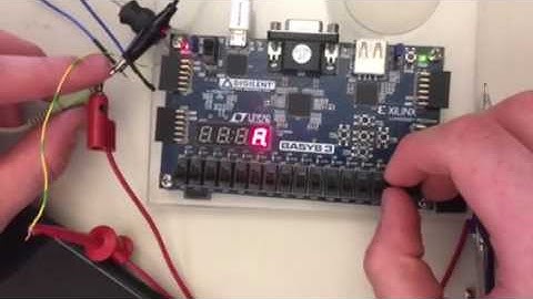 CPE 133 Basys 3 Board Piano Experiment