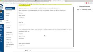 Java Assignment Demo - Palindrome Checker