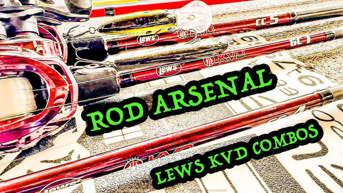 GS6 rod overview & Fishing technique - KVD Series Rods from Lews