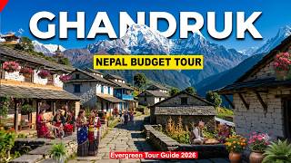 Ghandruk Trek: A Complete Budget Guide for 2026 | Nepal Tourist Places | घंदुक गांव