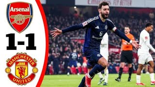 Full Highlights - Arsenal Vs. Manchester United Premier League 2526