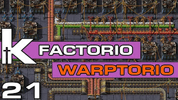 Factorio 0.17 | Warptorio Mod Ep 21 | Situating Science (Again)