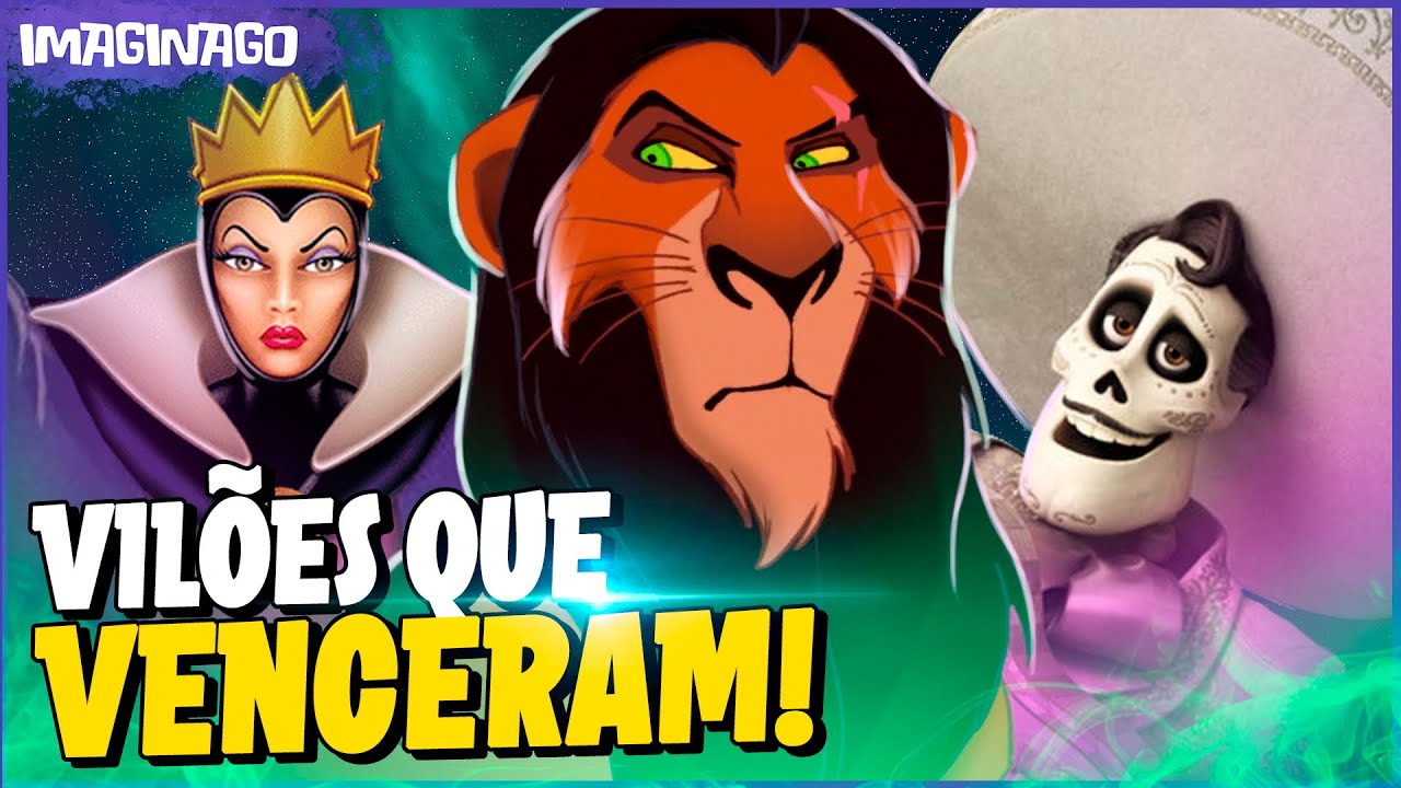 6 VILÕES DA DISNEY QUE VENCERAM!
