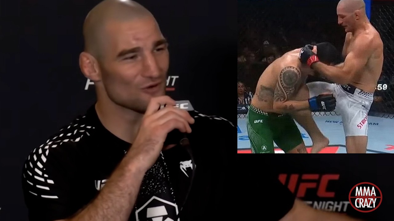 Sean Strickland Reacts to BEATING Alexander Hernandez at UFC Houston