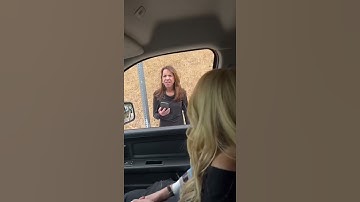 Karen tried to say we were following her…😂 lorigreiner