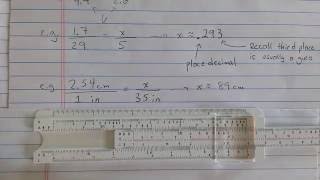 Basic slide rule theory and use (Part 4): Proportions -- A,B,C,D Revisited