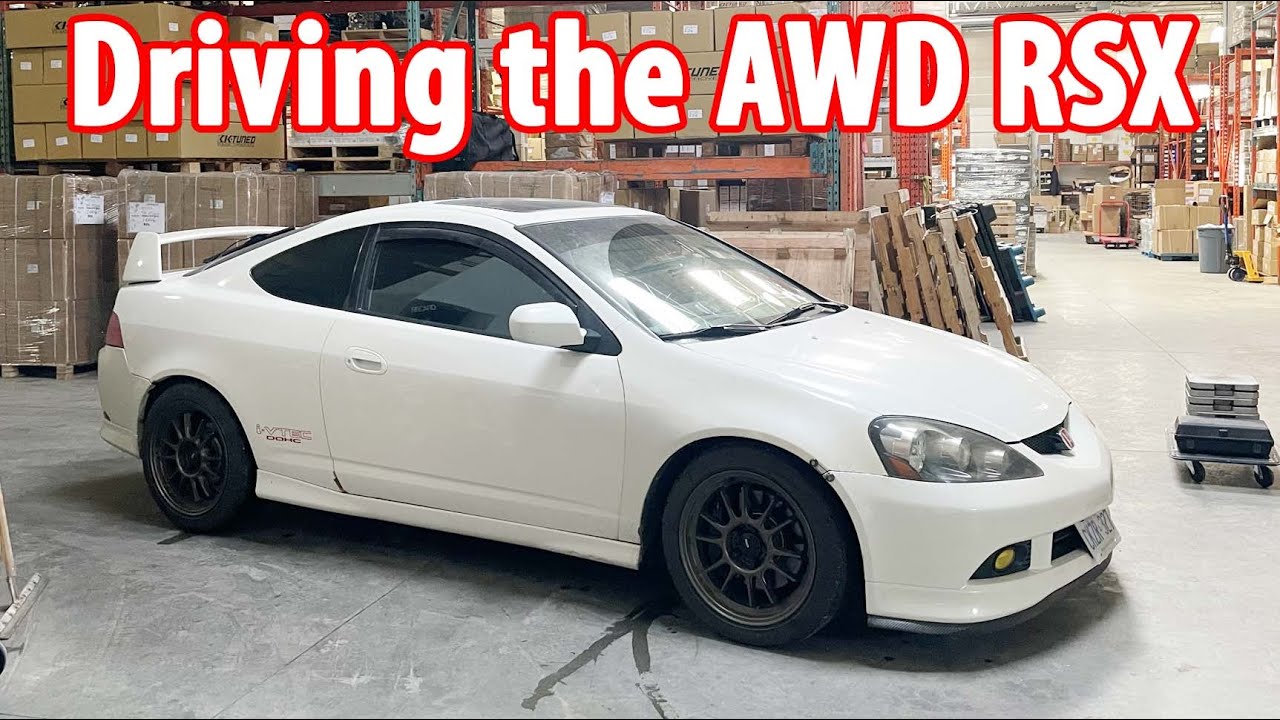 Driving the Boosted K24 AWD RSX Type S YouTube