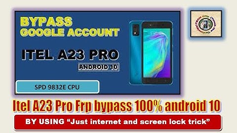 Itel A23 Pro FRP Bypass Without Pc | Itel L5006C google account bypass without pc | New Method 2023