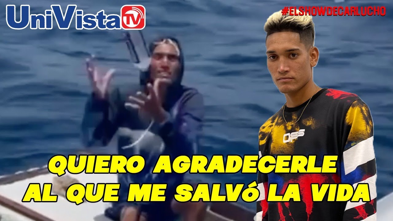 Balsero cubano confiesa el deseo de conocer a la persona que le salvó la vida I UniVista TV