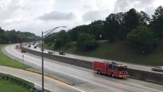 Escorting a fallen firefighter