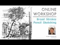 Broad strokes pencil sketching  workshop by sutien lokulprakit