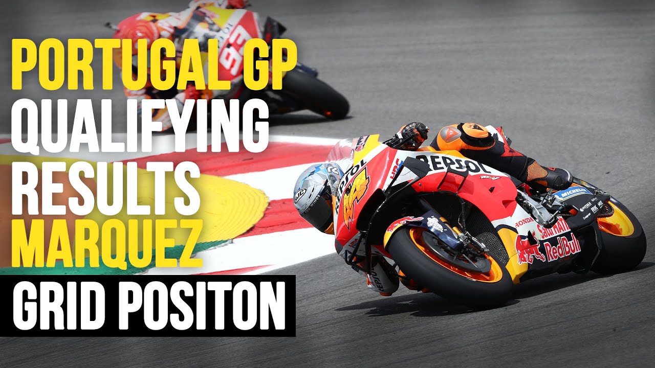 MotoGP Portugal 2021 | Full QUALIFYING RESULTS | Marc Marquez Grid Position