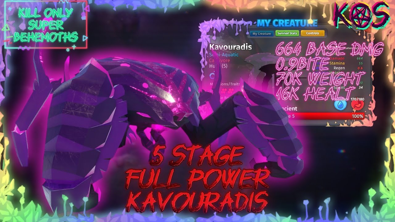 Kavouradis | 5 Stage | full power | Creatures of Sonaria