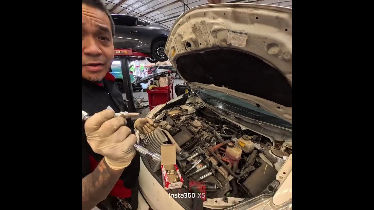 How to replace the spark plugs on this Prius