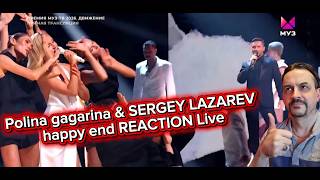Sergey Lazarev and Polina Gagarina - Happy End Muz-TV Music Awards 2026 REACTIO N