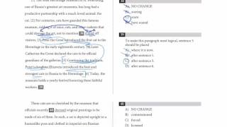 #50 - Test 3, #34-44, New SAT Writing