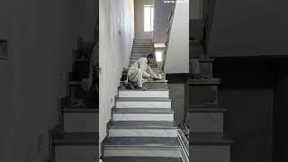 Staircase transformation design timelapse. #timelapse #interiordesign #helpmemakethismakesense