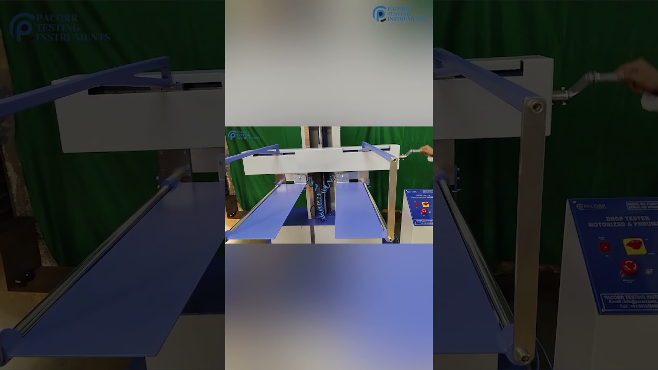 How an Advanced Drop Tester–Motorized with Pneumatic Ensures Packaging Safety