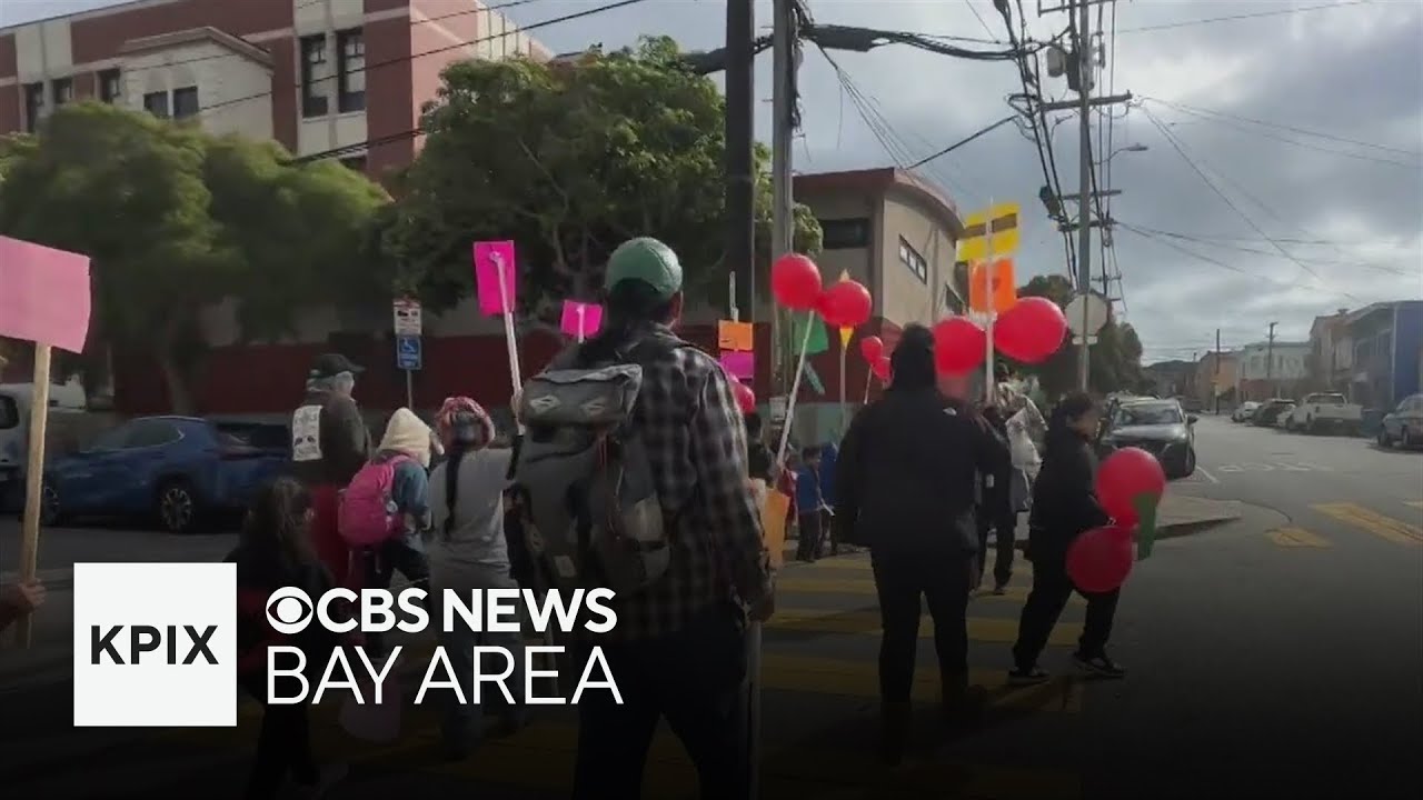 San Francisco parents, students march in support of teacher strike