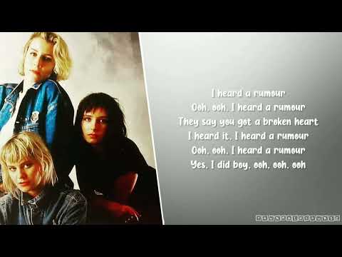 Bananarama I Heard A Rumour Lyrics 