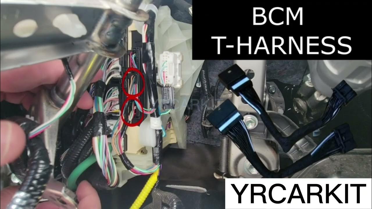 Toyota RAV4 upgrade remote start, plug and play. - YouTube