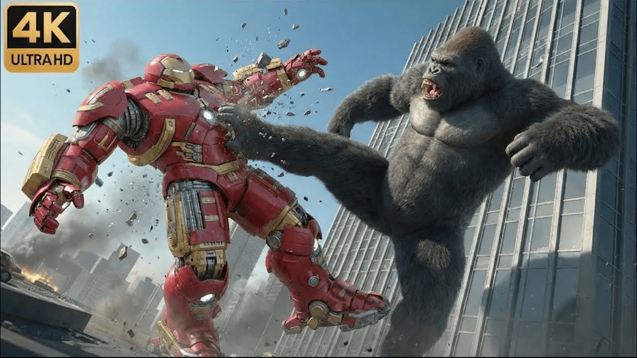 King Kong vs Hulkbuster — The Final Rage!