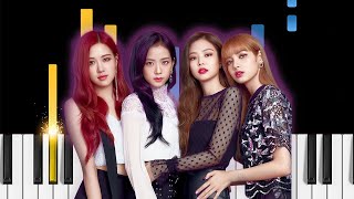 BLACKPINK - Shut Down - EASY Piano Tutorial #shutdown #blackpink