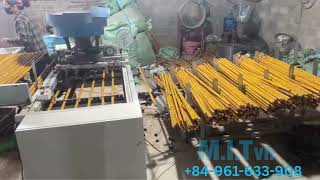 Process Of Making Wooden Broom Stick