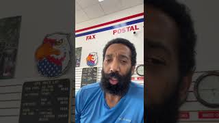 Simple way to print labels from USPS QR codes #fayettevillenc #mailboxsurprise