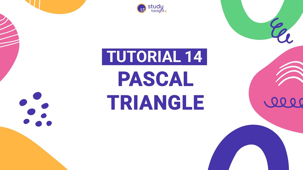 Pascal Triangle | Algorithm Simplified | Tutorial 14 - YouTube