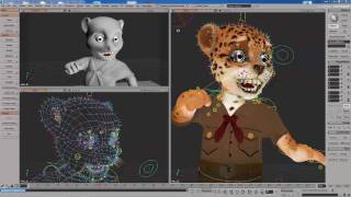 Softimage Fur grooming (2017)  Jaguar run