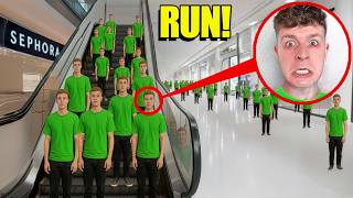 If you see your CLONE in an Abandoned Mall, run! (They are EVIL)