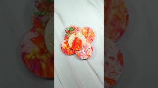 How to Make Marbling Ink Coasters