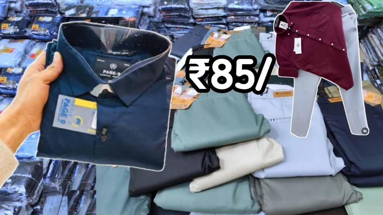 सबसे सस्ते ब्रांडेड कपड़े 😱100% Branded ₹350 Only| Cheapest Market in Indore| Formal Pant Bootcut 