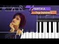 Martika Toy Soldiers (piano)