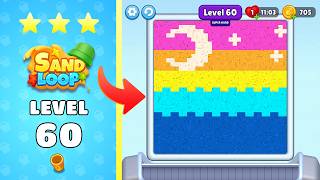 🏖️ Sand Loop Level 60 | Complete Walkthrough & Solutions! Net Worth