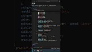 Create Stunning Gradient Text Animation Today #htmlcss #javascript #webdesign #webdevelopment