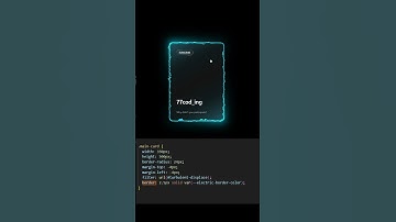 ⚡ Electric Neon Card UI Animation — CSS Lightning Effect Design