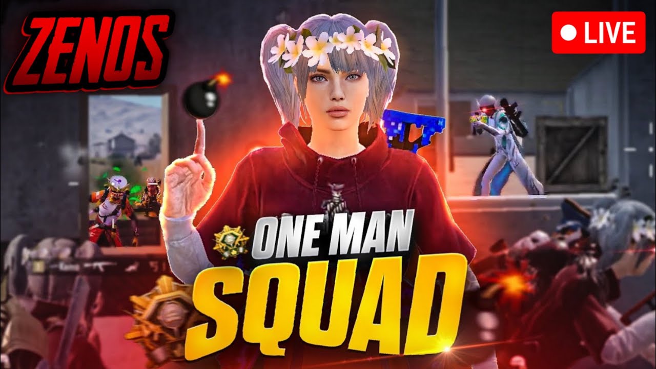 1V4 FULL RUSH RANKED!! / ZENOS LIVE